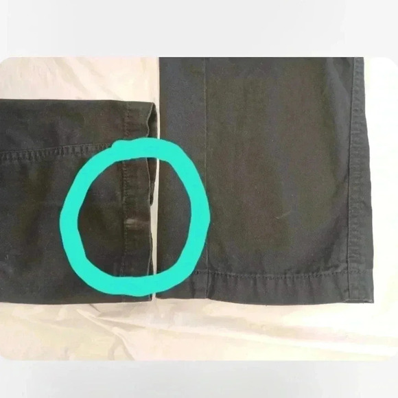 Roots Unisex Black Cargo Pants  Size 12 - Picture 9 of 9